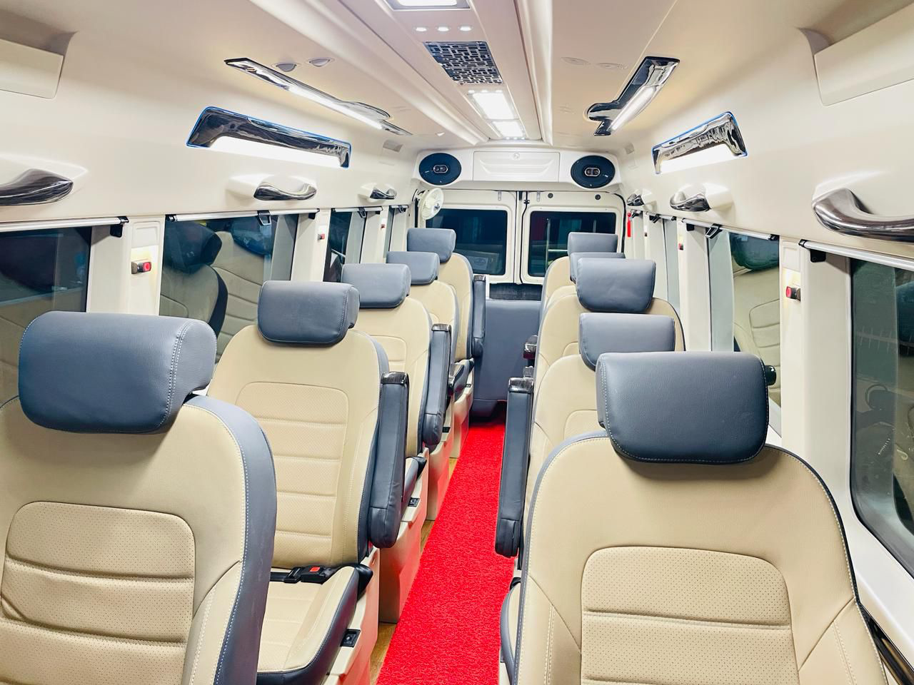 Comfortable Tempo Traveller Booking for Family and Group Trips